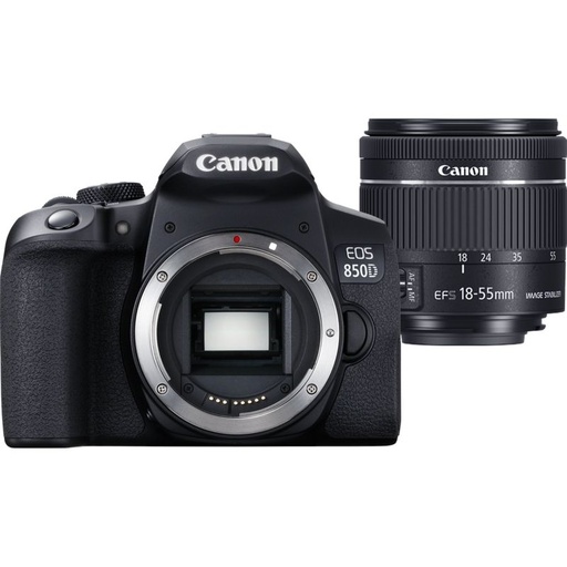 Canon EOS 850D + EF-S 18-55mm f/4-5.6 IS STM Lens