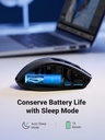 UGREEN 90545 - Ergonomic Wireless Mouse 2.4G 4000DPI Silence Design