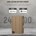 NEEWER Rechargeable Camera Battery with USB Charging Cable Type C, LP-E6NH