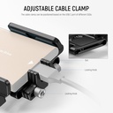NEEWER Mount Bracket SSD Holder with Cold Shoe Cable Clamp