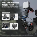 Neewer Video Rig Cage Compatible with GoPro Hero 13 12 11 10 9 Light Mod Max Lens Mod