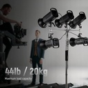 NEEWER Baby Triple Header Boom Arm For C-stand10101896