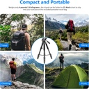 Neewer Portable Aluminum Alloy Camera 2-in-1 Tripod Monopod 10089015