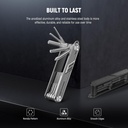 NEEWER 10-IN-1 FOLDING TOOL SET WITH SCREWDRIVERS AND HEX KEY WRENCHES(SILVER) 10103287
