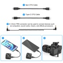 PULUZ  PU3153B 1 TX + 1 RX Wireless Lavalier Microphone (Black)
