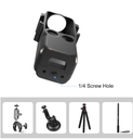 Puluz PU933B For DJI OSMO Pocket 3 PULUZ Metal Protection Frame Cage Adapter Bracket with Dual Cold Shoes (Black)