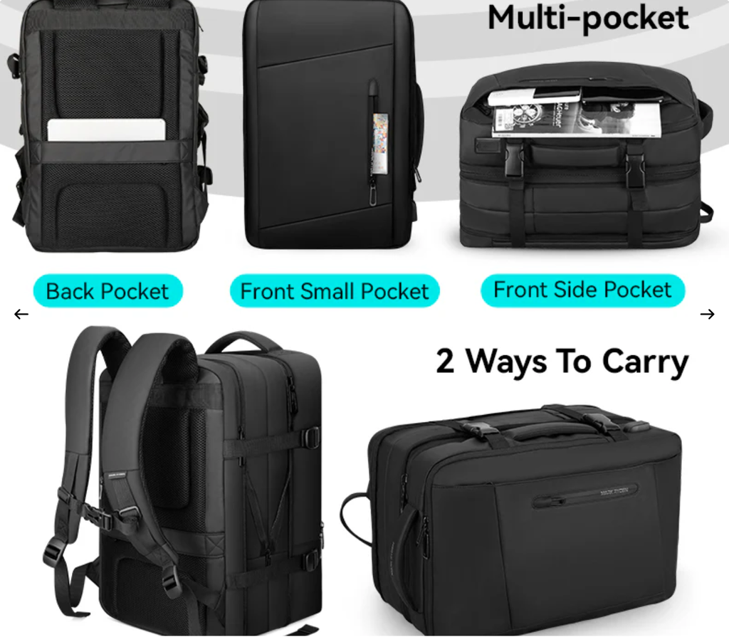Mark Ryden Expandos: Versatile Expandable Laptop Backpack For All-day Traveling