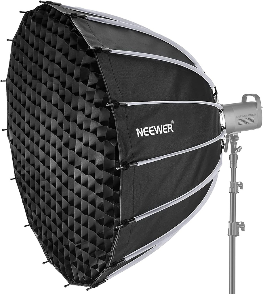 NEWWER 55CM DEEP PARABOLIC QUICK RELEASE SOFTBOX WITH HONEYCOMB GRID 10102646