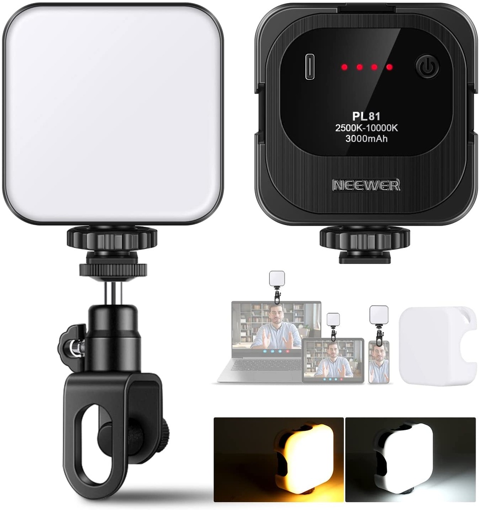 (10100479) NEEWER Clip On Light Selfie Light PL81