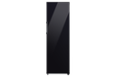 (Samsung Refrigerator RR39T740522/ML (384L capacity, All-Around Cooling, 6 shelves, 7 door pockets, 2 drawers, top & side LED, dairy compartment, reversible door, inverter compressor, clean black design, energy class A