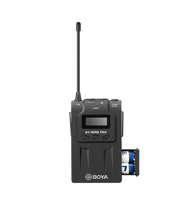 BOYA BY-WM8 Pro-K1 UHF Dual-Channel Wireless Lavalier System