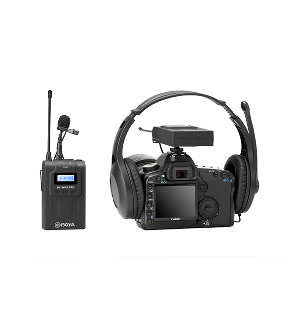 BOYA BY-WM8 Pro-K1 UHF Dual-Channel Wireless Lavalier System