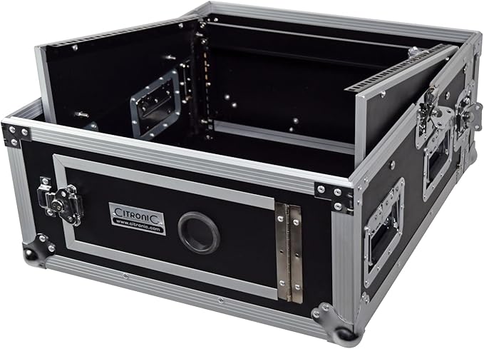 Flight case for mixer 10U rack case (Black)
