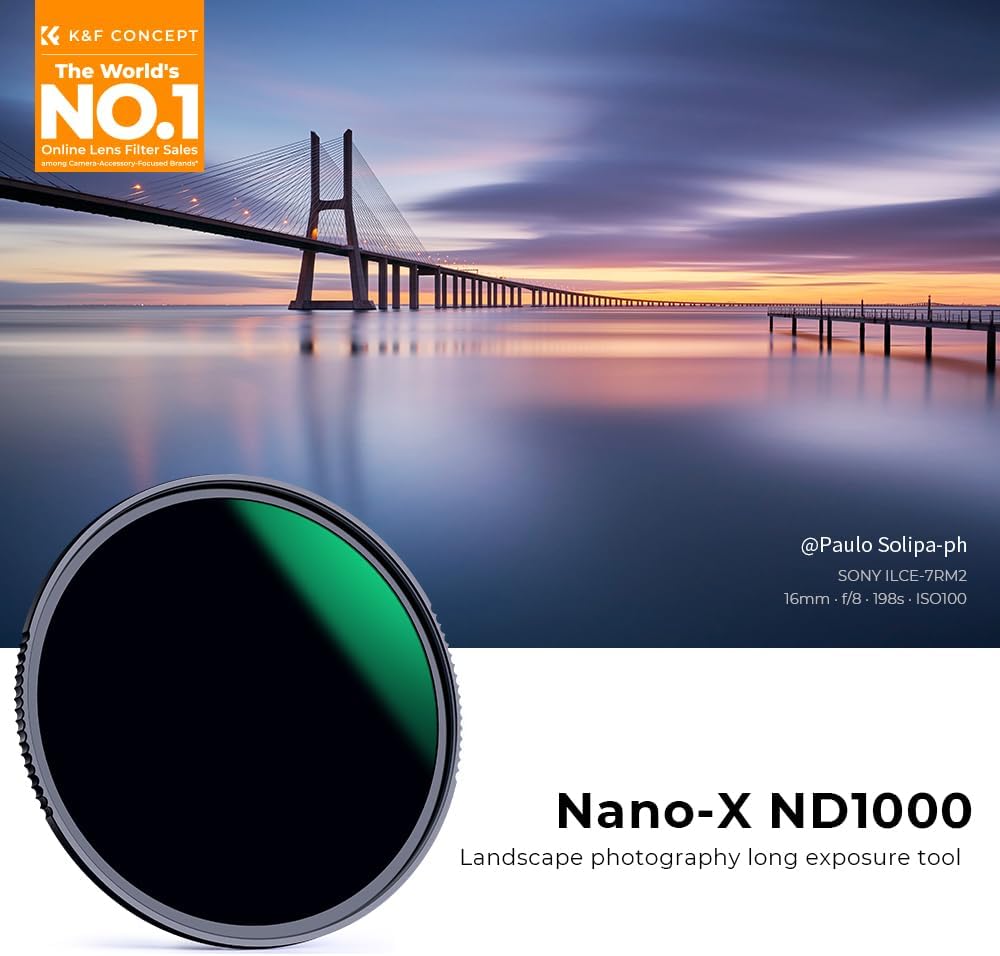 K&F MRC ND Filter ND1000 Nano-X Series