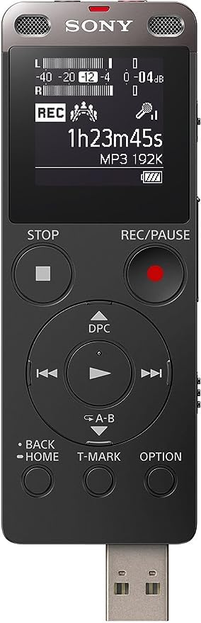 Sony ICD-UX560F Digital Voice Recorder with Built-In USB