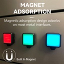 PULUZ Pocket 2500-9000K+RGB Full Color Beauty Fill Light Handheld Camera Photography LED Light(PU560B)(Black)