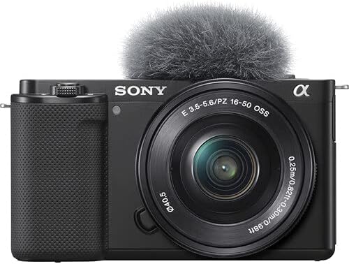 Sony ZV-E10 Mirrorless Camera with 16-50mm Lens