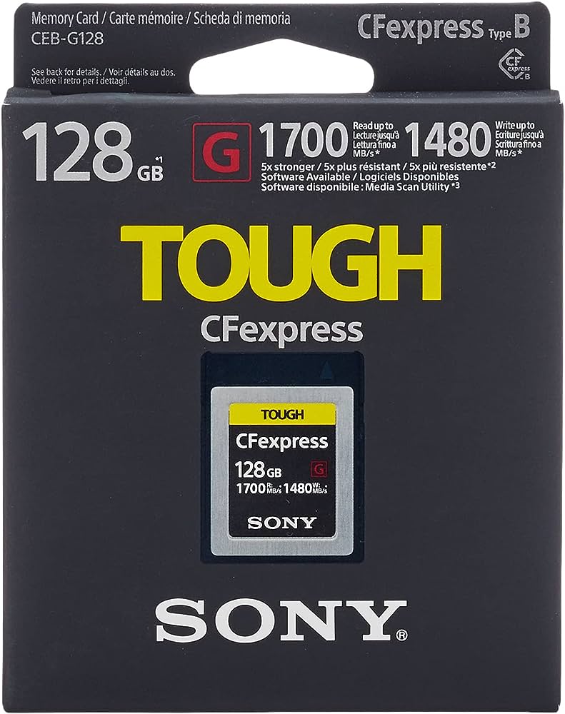 Memory card Sony 128GB 1480mb/s Tough CF EXpress Type B
