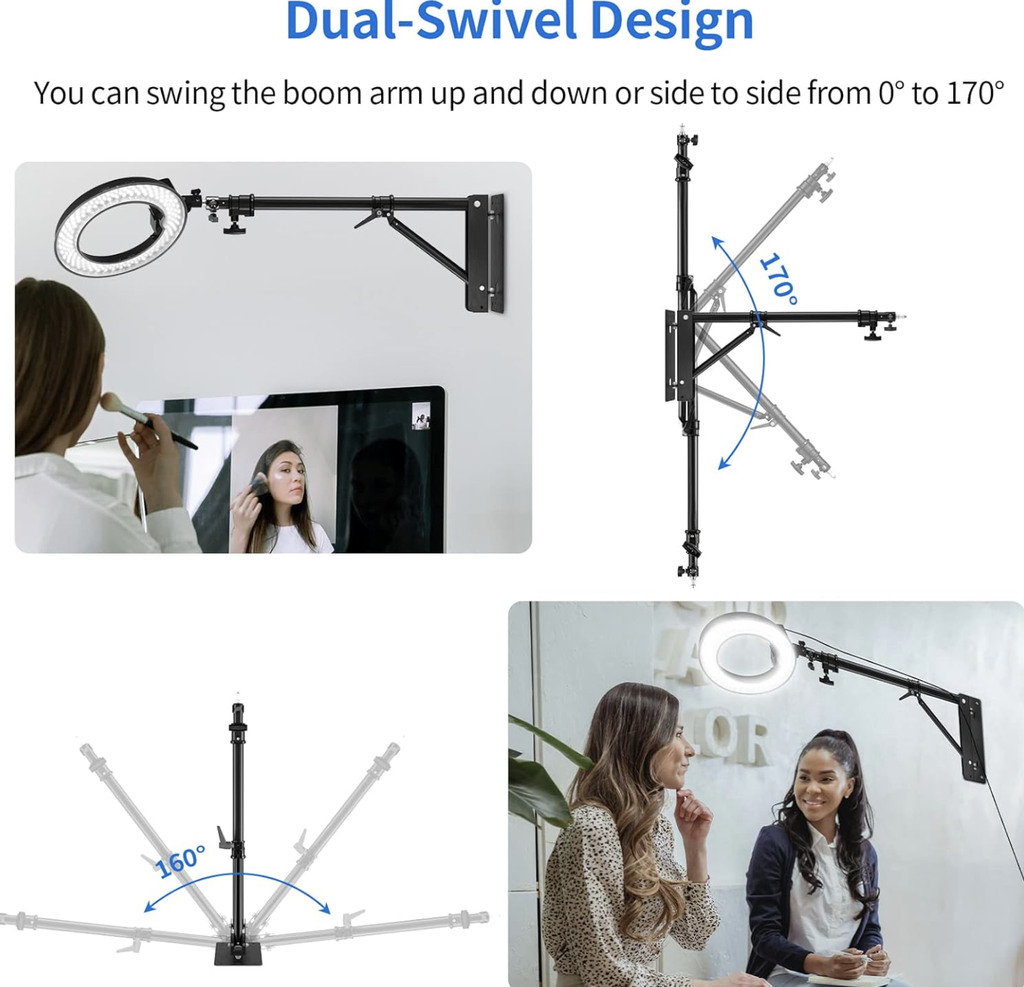 selens 130cm Wall bracket for light J1300