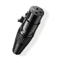 UGREEN-80440-AV162-Cannon-XLR-Female-Connector-Black-3.webp