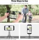 NEEWER Smartphone Video Rig, Phone Video Stabilizer Grip Vlogging Cage with Cold Shoe Tripod Mount, Phone Rig for Videomaker Film Maker Video grapher Compatible with iPhone Samsung and More, A104