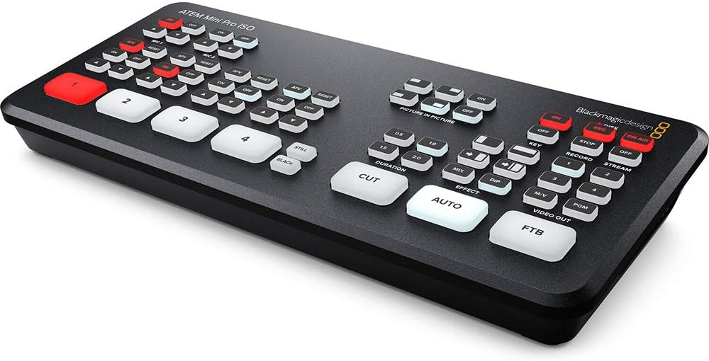 Blackmagic Design ATEM Mini Pro ISO HDMI Livestream Switcher