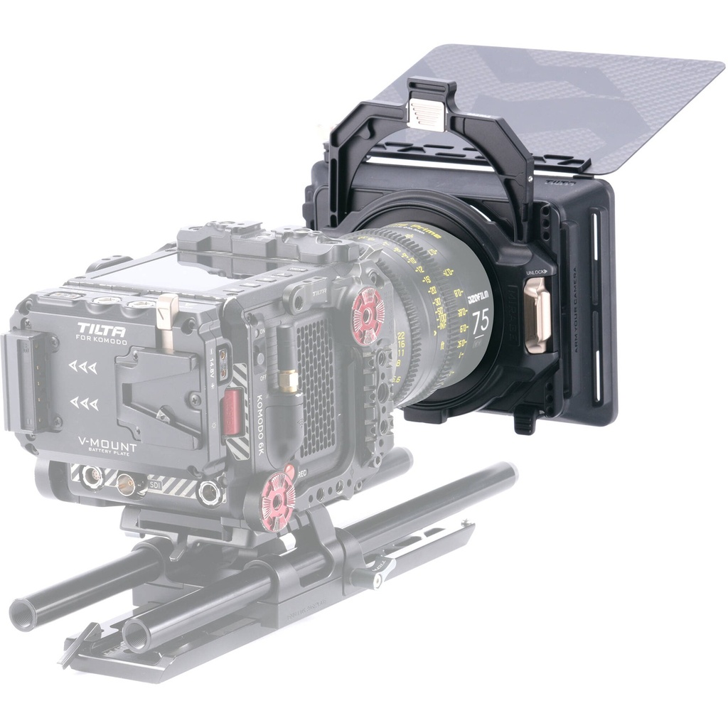 On camera rig - side view