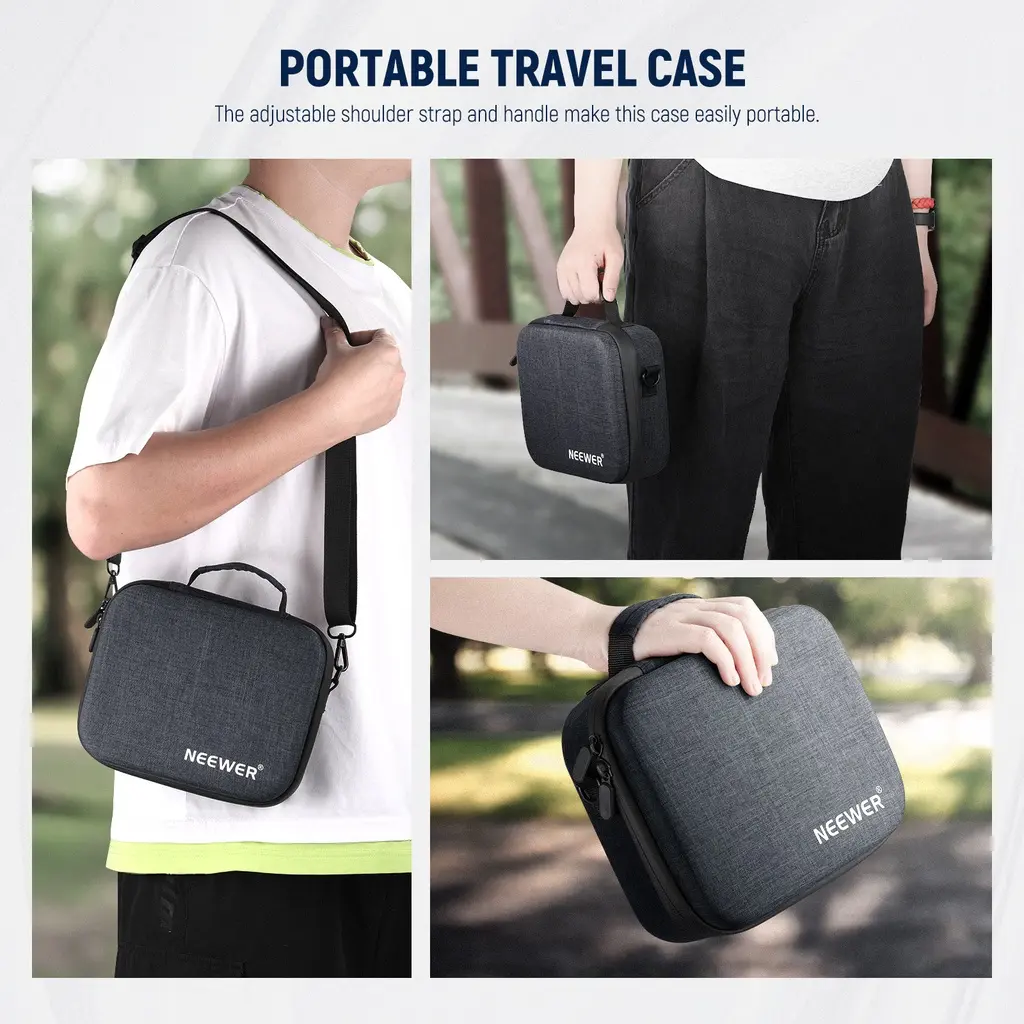 NEEWER PORTABLE STORAGE WATER RESISTANT CASE FOR DJI OM 6 GIMBAL STABILIZER 10101930 (1).webp