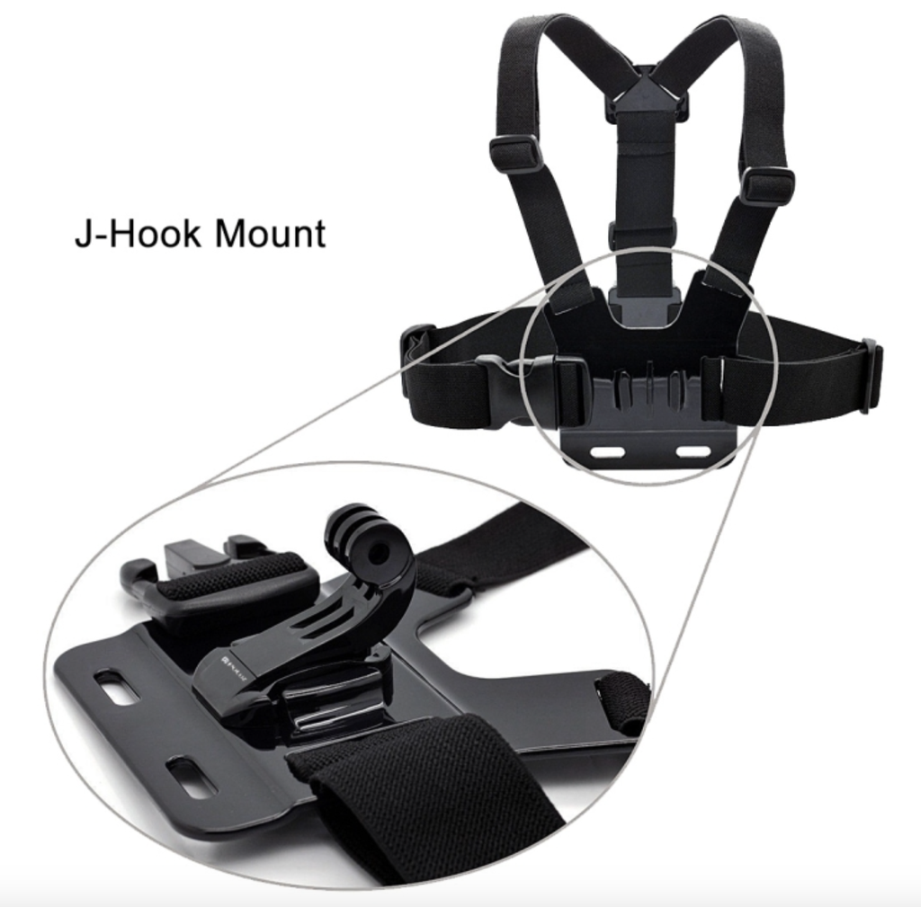 GoPro HERO Black Vertical Surface J-Hook Buckle Mount Puluz PU148