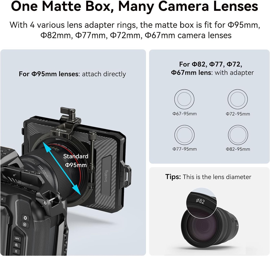 SmallRig Mini Matte Box Lite - 3575