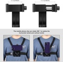 Puluz PU905 PU26 Chest Strap Kit for GoPro & Cell Phone Chest Mount, Adjustable Body Mount Belt for POV/VLOG