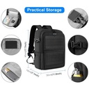 PULUZ Solar Camera Backpack Laptop Bag (PU5018B)