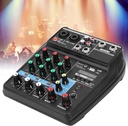 Professional Stage Mixer 4-Channel