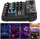 Professional Stage Mixer 4-Channel