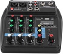 Professional Stage Mixer 4-Channel