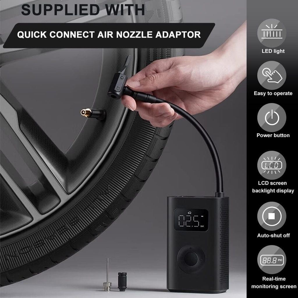 Xiaomi Mijia Portable Electric Air Compressor 2 Mini Air Pump