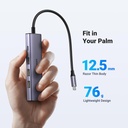 UGREEN 15597 - 5 in 1 Adapter USB-C Hub to 3x USB3.0 + HDMI + TF / SD