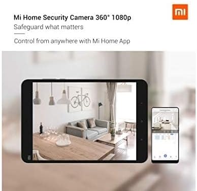 Xiaomi Mi Home Security Camera 360 Degree with Wi-Fi Multiple Platform Viewing