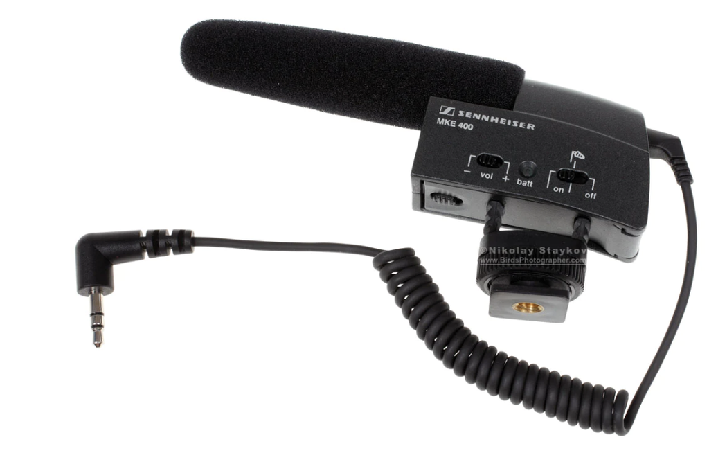 Sennheiser MKE 400 Camera-Mount Shotgun Microphone (1st Generation)