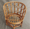 Newborn Photography Props Handmade Rattan Bamboo Chair Bed Photography Prop Studio Posing