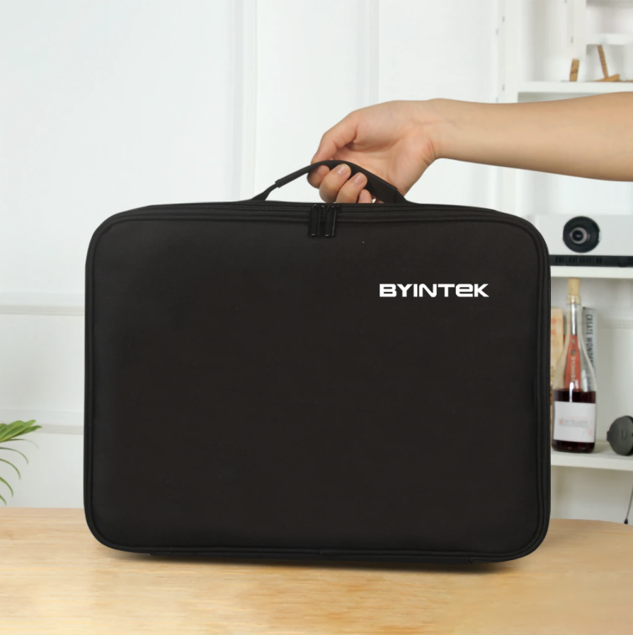 BYINTEK Brand Portable Carry Case Travel Bag for Projector