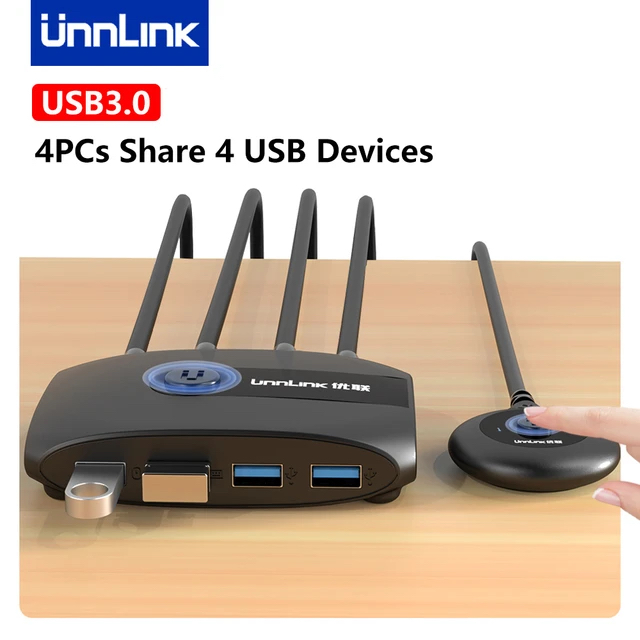 Unnlink USB KVM Switch USB 3.0 Switcher