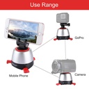 PULUZ Electronic 360 Degree Rotation Panoramic Head with Remote Controller for Smartphones, GoPro, DSLR Cameras(Red)