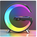 G Speaker Lamp - APP Control 3 in 1 Multi-Function Bluetooth Speaker With Wireless Charging, 256RGB Light and Alarm Clock