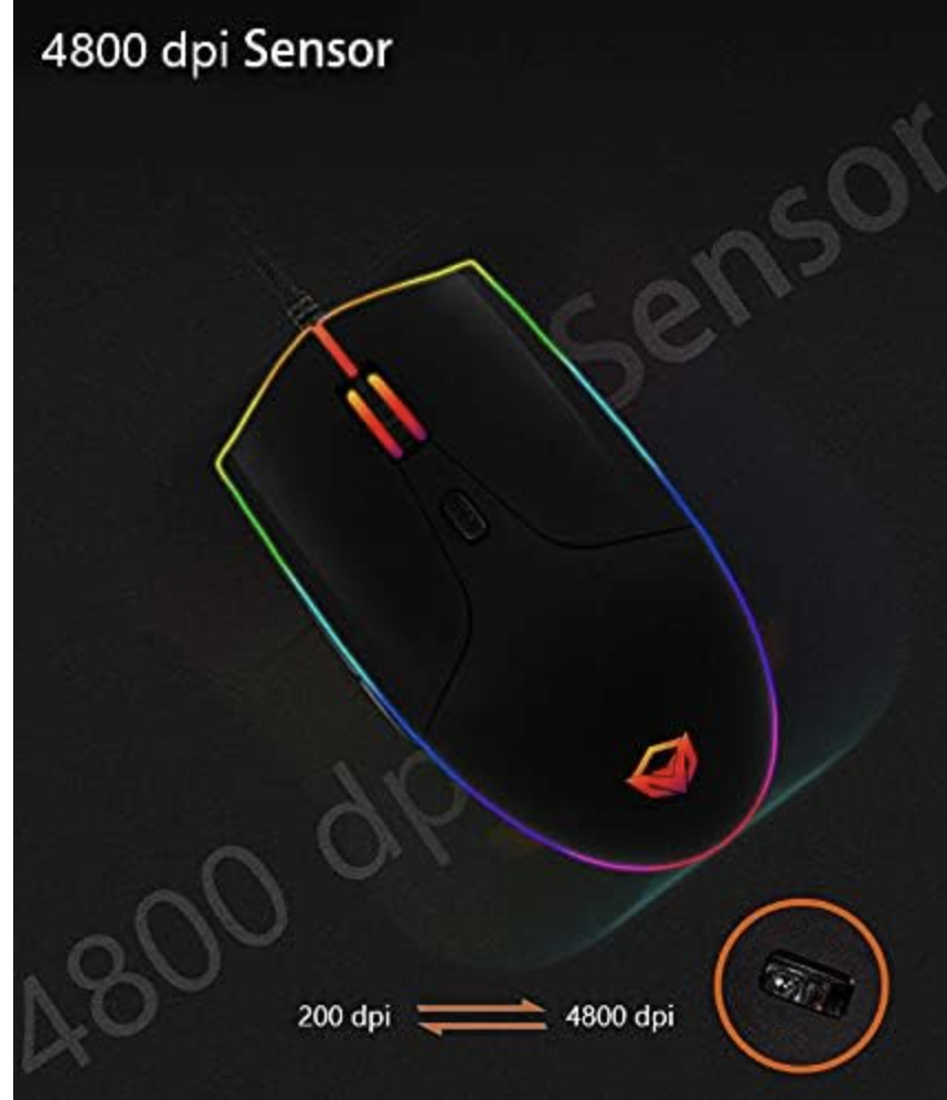 Meetion GM21 - Polychrome RGB Gaming Mouse