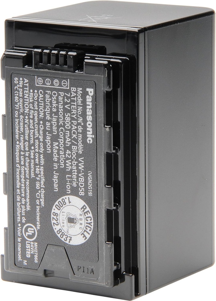 Panasonic VW-VBD58 Rechargeable Battery