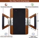 Arm Table Clip On Tray Sofa Table for Wide Couches. Couch Arm Tray Table, Portable Table, TV Table and Side Tables for Small Spaces. Stable Sofa Arm Table for Eating and Drink Table