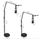 HD-M2X LED Floor Lamp for Beauty and Content Creation 16 inch 20W