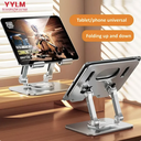 360° Rotation Stand for iPad, Adjustable Holder,Aluminum