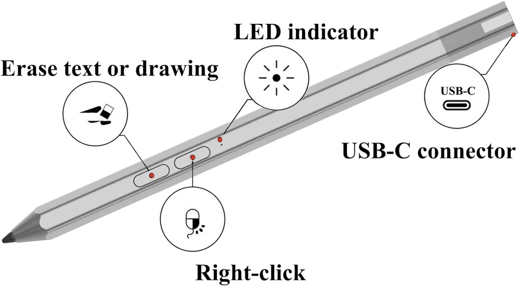 Precision Pen 2(2023) for Lenovo +pen pouch